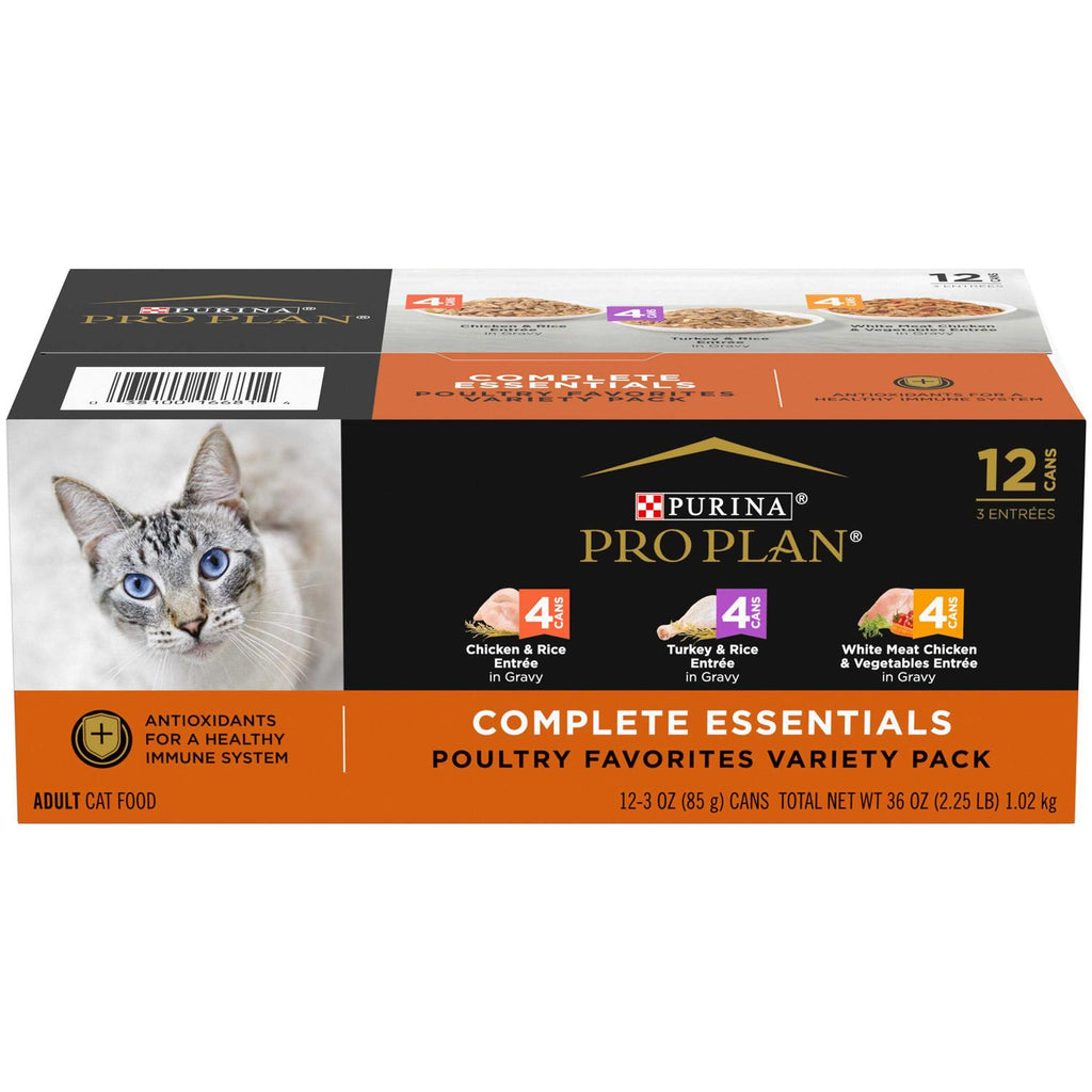 Chicken & Turkey Cat Food Variety Pack A446