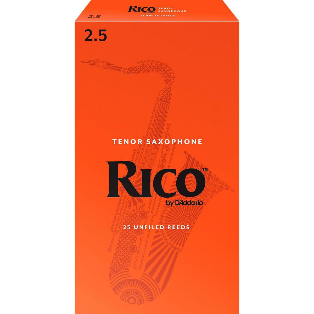 Tenor Sax Reeds Strength 2.5 25-Pack G127