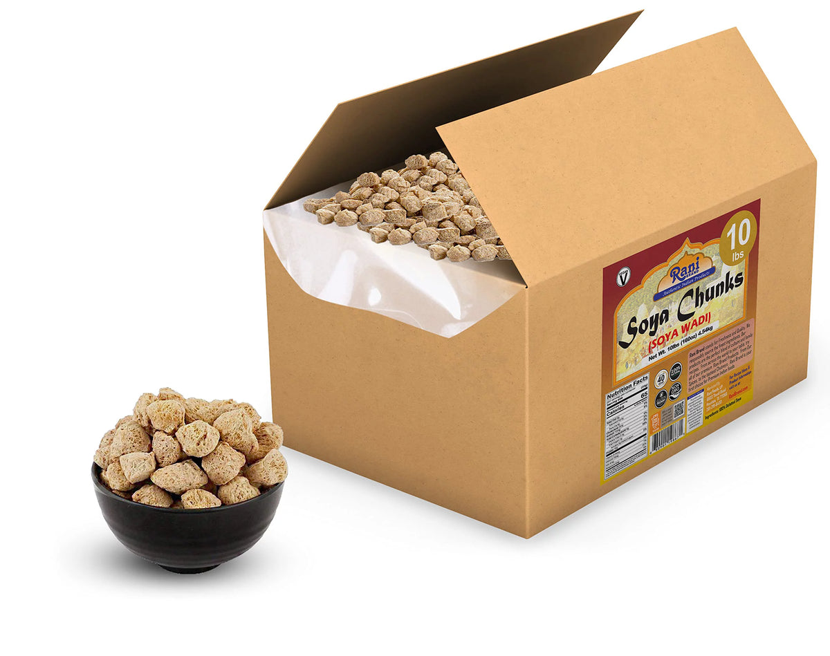 Soy Chunks Nuggets 160oz Bulk Box R5561