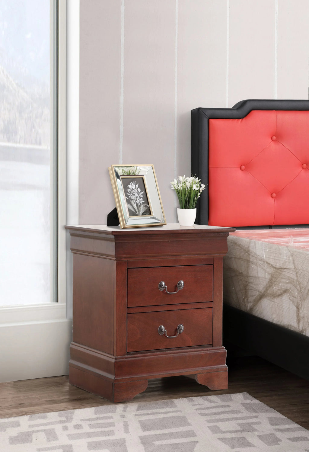Cherry Nightstand D24425