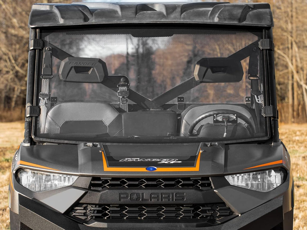 Clear Scratch Resistant Full Windshield for Polaris Ranger XP 1000 / Crew Z10191