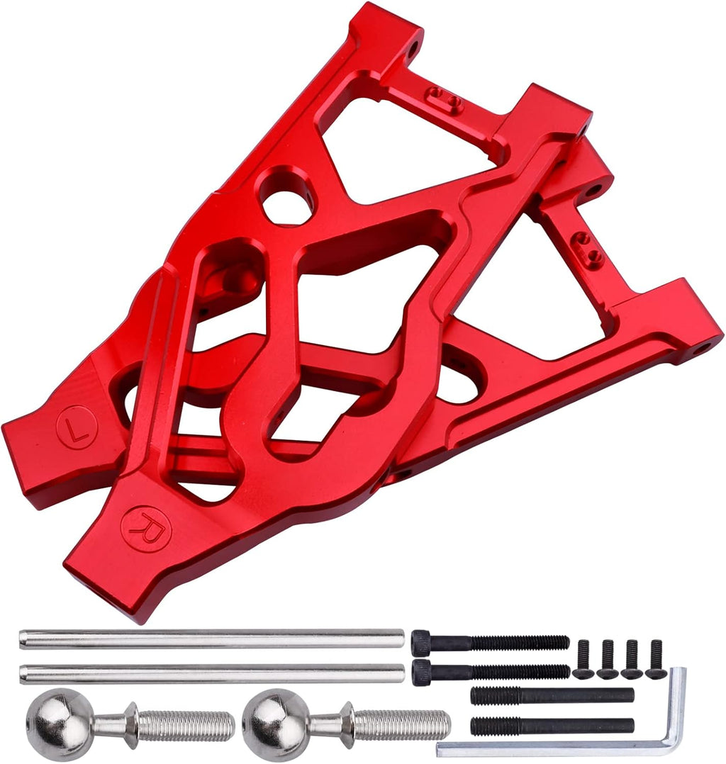 Aluminum Front Lower Suspension Arms for 1/5 Scale RC Truck (Green) Pack of 2 L767796