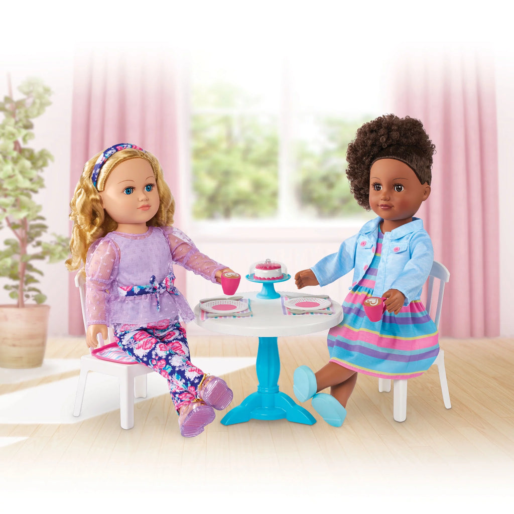 15 Piece Dining Room Play Set for 18 Inch Dolls T752