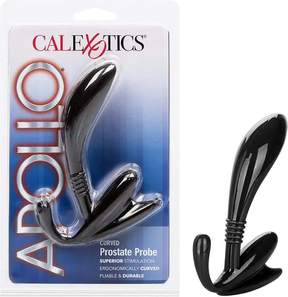 Black Curved Prostate Probes C922