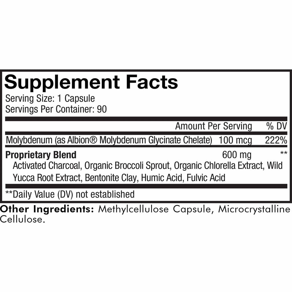 90 ct Charcoal Bentonite Clay Supplement U331