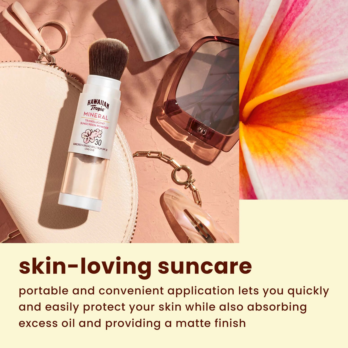 Mineral Powder Sunscreen Brush SPF 30, 0.15oz W95718