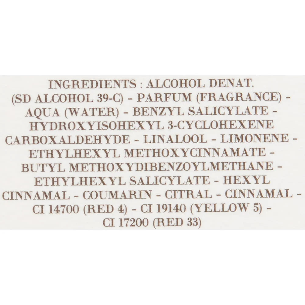 Eau de Toilette 3.3 Oz F994703