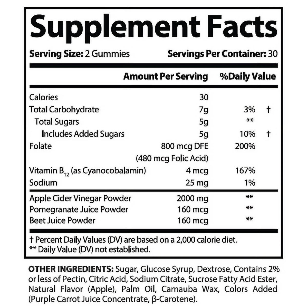 2000mg Dietary Supplement Gummies O79834