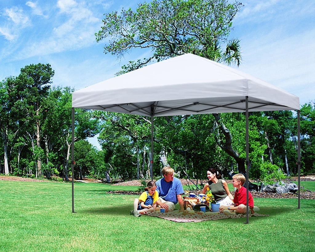 10' x 10' White Pop up Canopy Tent I4835
