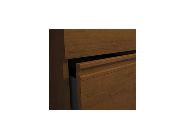 Bordeaux Graphite Pedestal Desk I12699