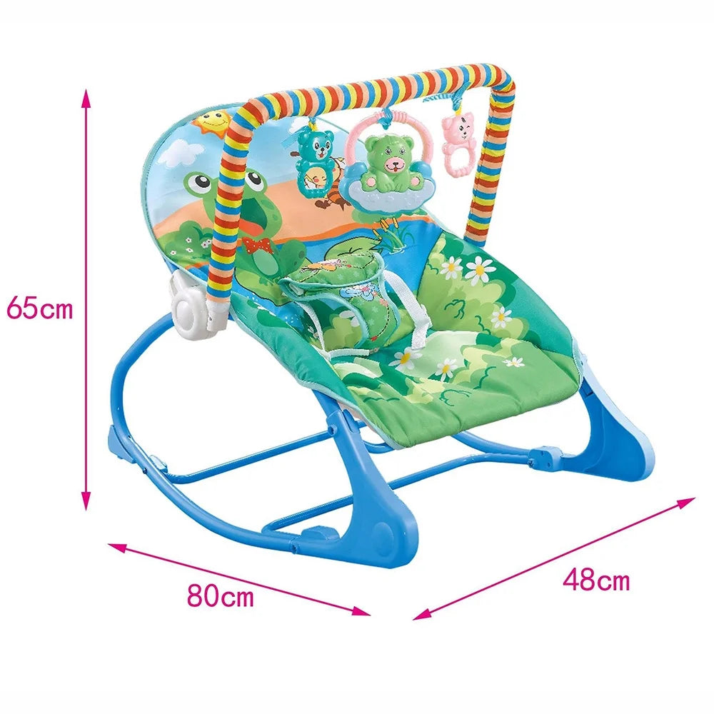 Portable Bouncer Infant Seat Rocking Chair with Hanging Bed Net W18081