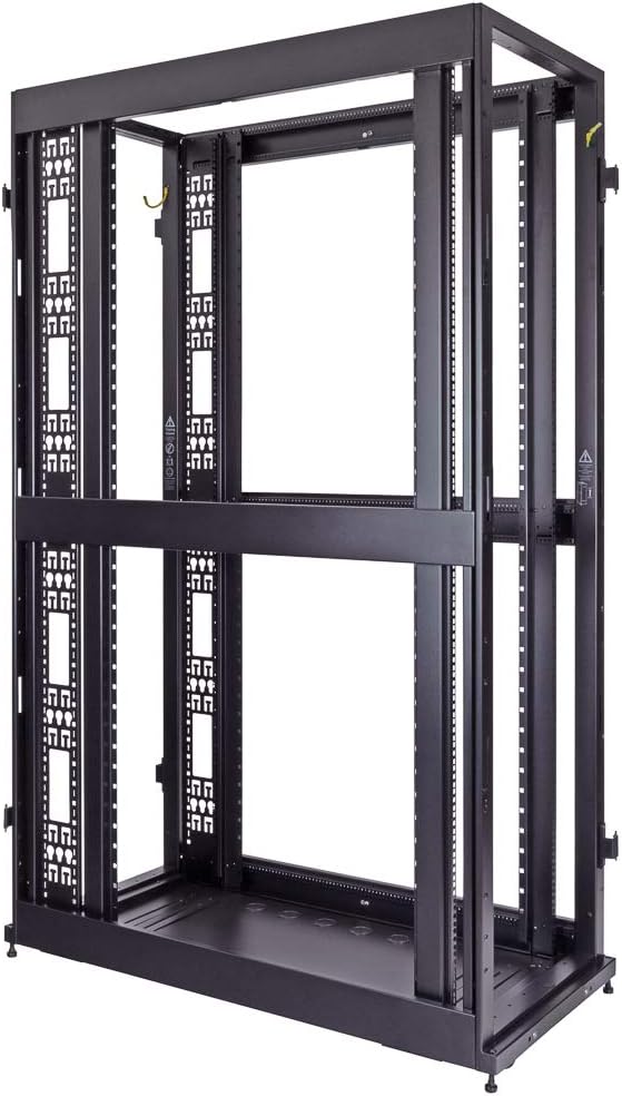 42U Server Rack Cabinet with Glass Door L61278