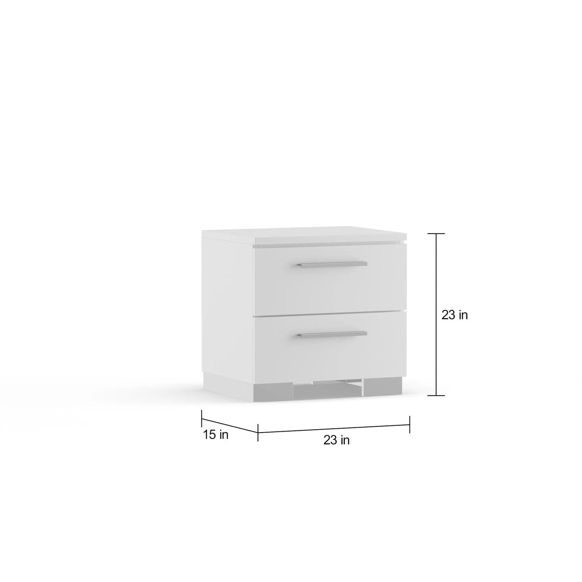 White 3-Piece Full Size Bedroom Set E570343