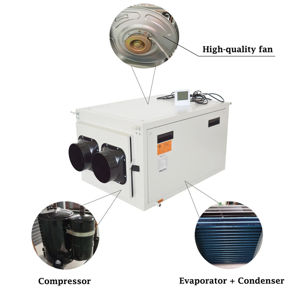 Ceiling Household Basement Dehumidifier 2200W M670826