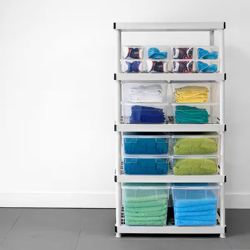 5-Tier Plastic Storage Shelving Unit W63232