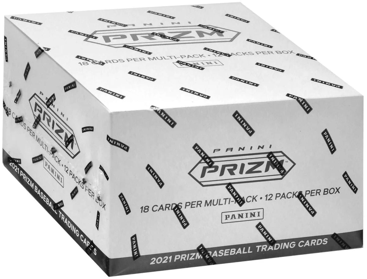 2021 Prizm Baseball Trading Card Cello Box (12 Packs) K127