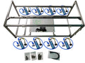 8 PCIe Mining Rig Frame Open Case G823