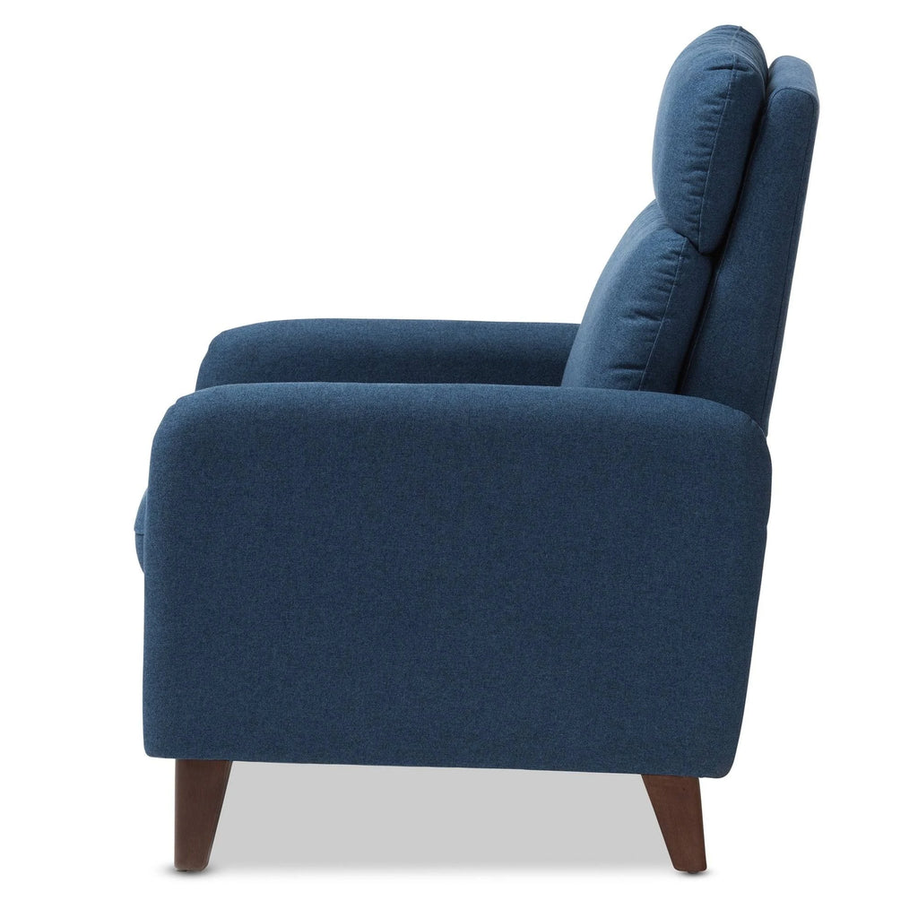 Grey Fabric Recliner T9413