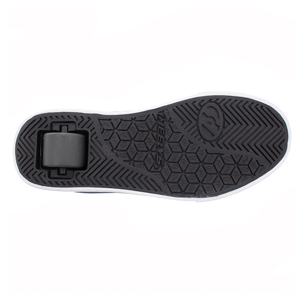 Black Grey Wheeled Shoe B323