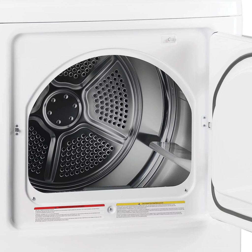 6.7 cu. ft. Front Load Gas Dryer in White C639