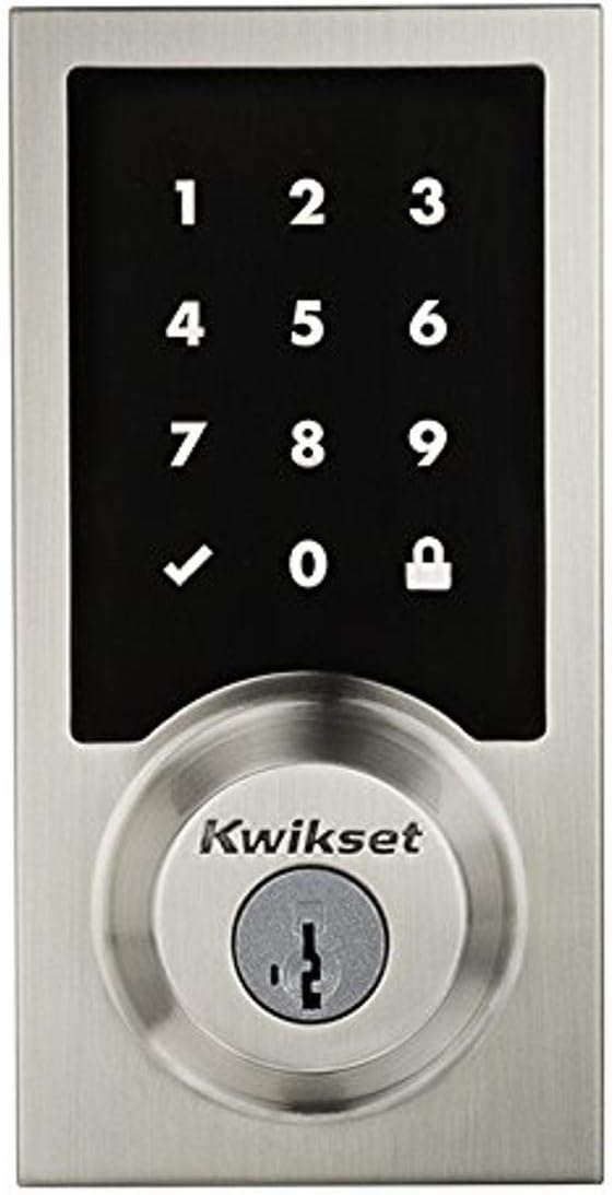 Satin Nickel Smartcode Touchscreen Smartlock H85809