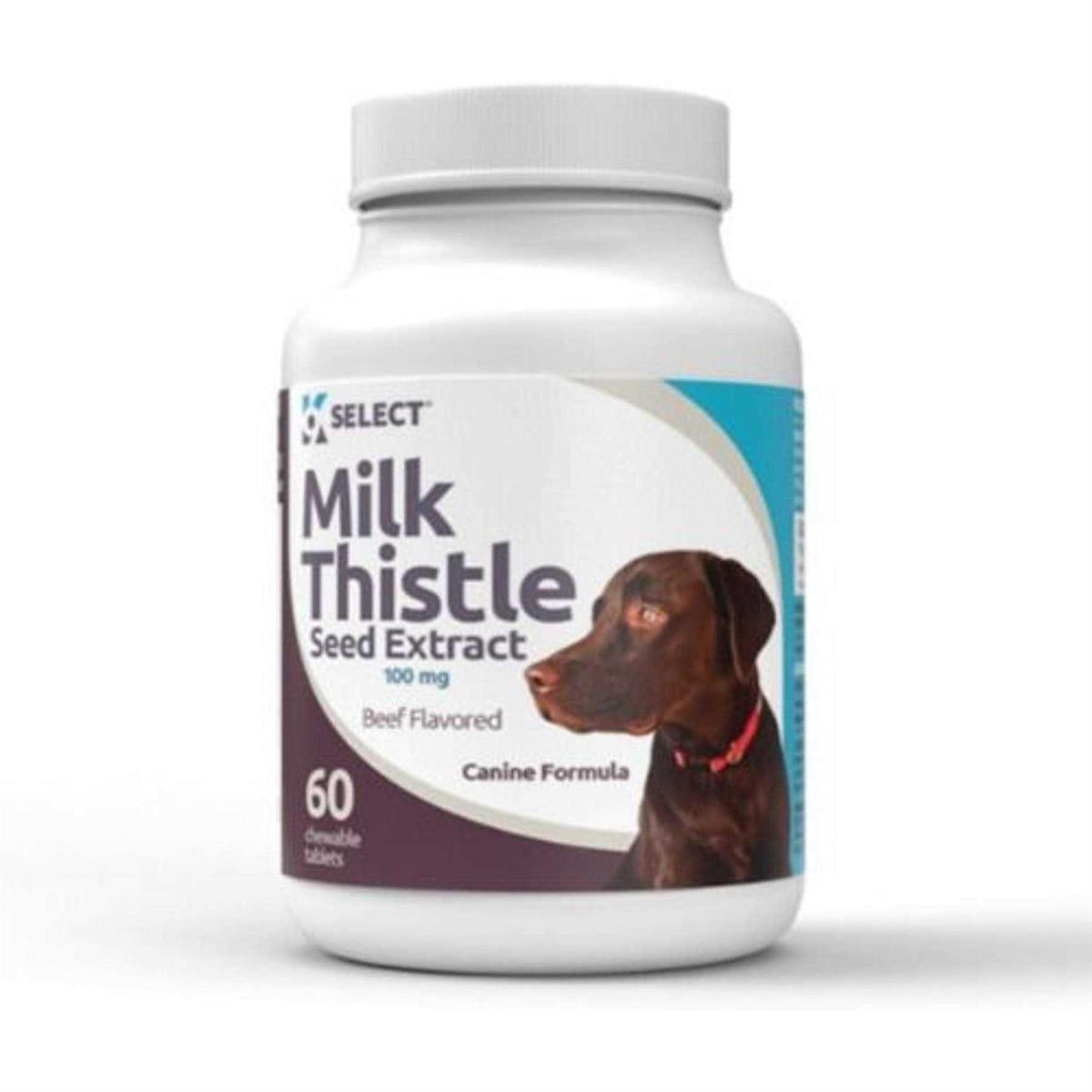 Milk Thistle 100mg Beef Flavored Tablets E304475