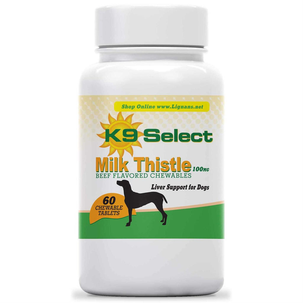 Milk Thistle 100mg Beef Flavored Tablets E304475