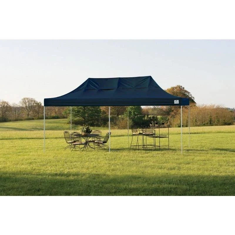Red 10' x 20' Straight Leg Pop-Up Canopy L2396