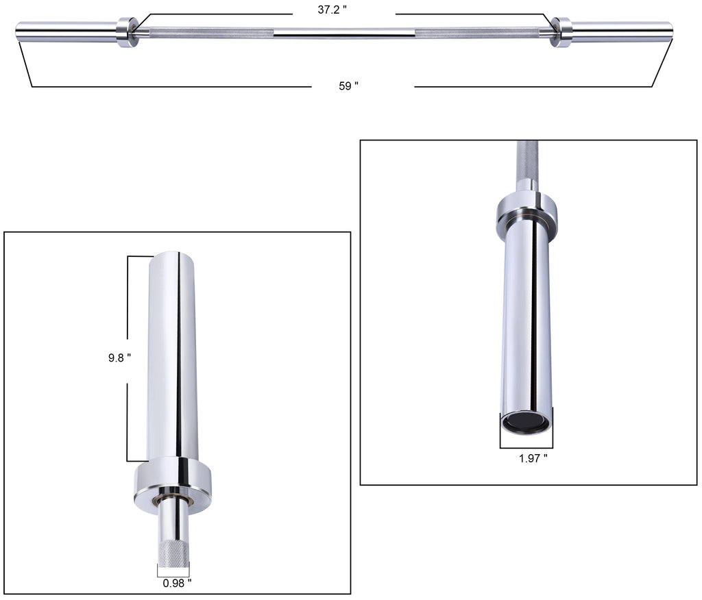 Olympic Weightlifting Barbell 700lb Capacity N7193