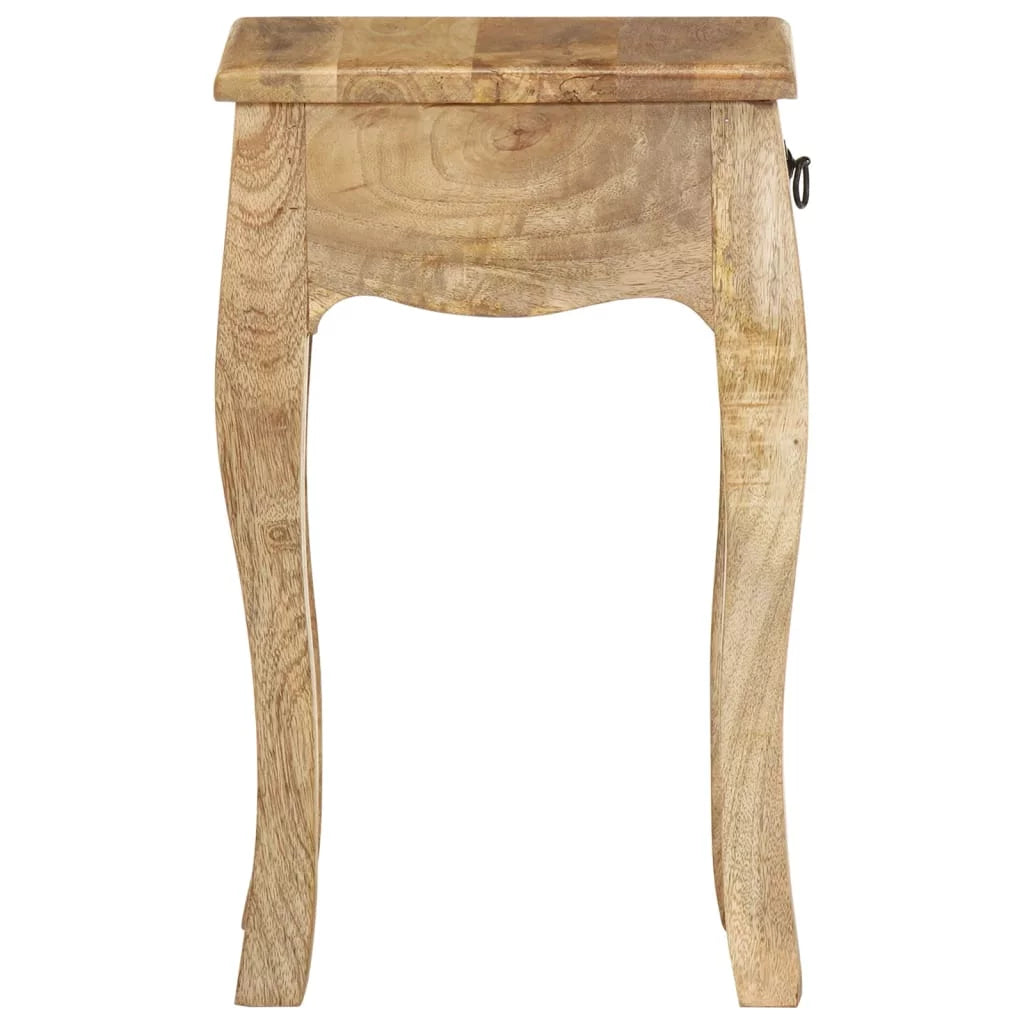 Solid Mango Wood Bed Cabinet V14663
