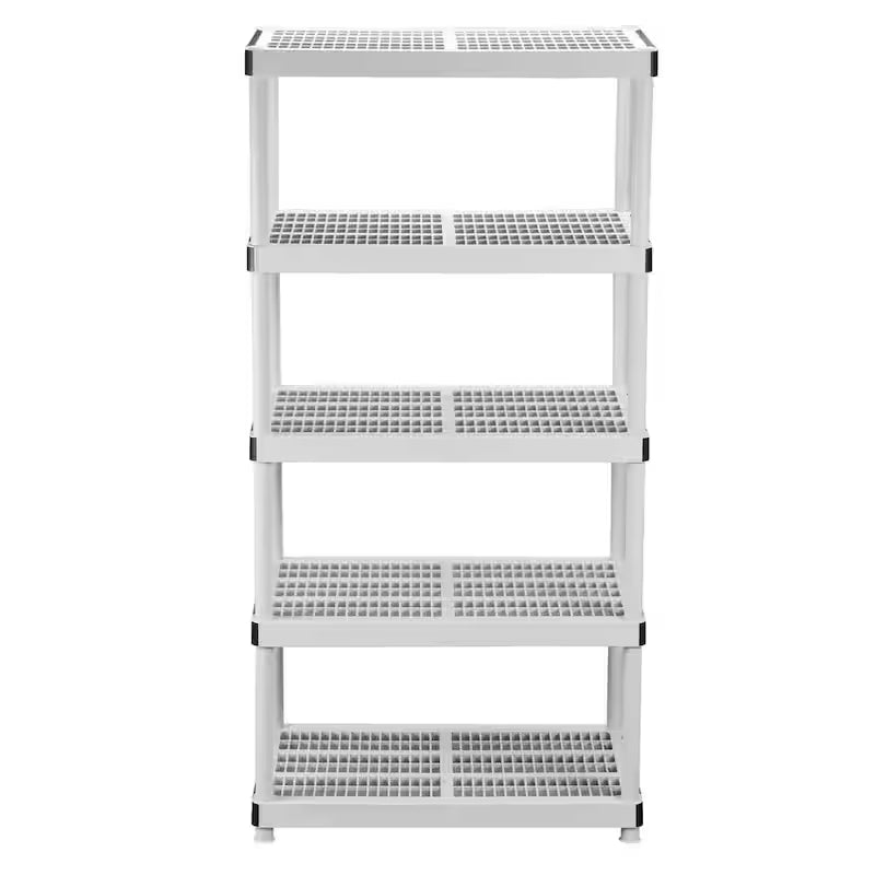 5-Tier Plastic Storage Shelving Unit W63232