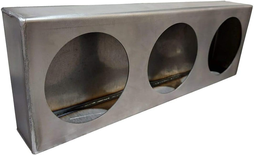 Triple 4 Round Steel Tail Light Box, Set of 2 B87855