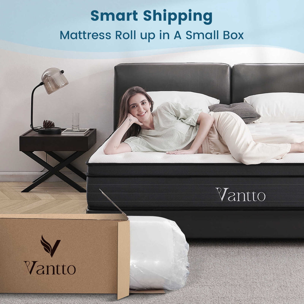 Queen 12 Inch Hybrid Memory Foam Mattress I60764
