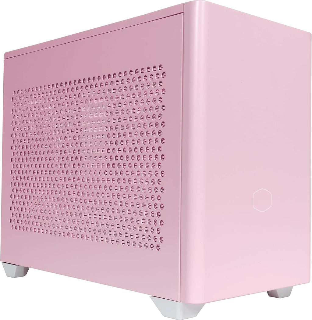 White SFF Mini-ITX Case with Tempered Glass Panel Z63284