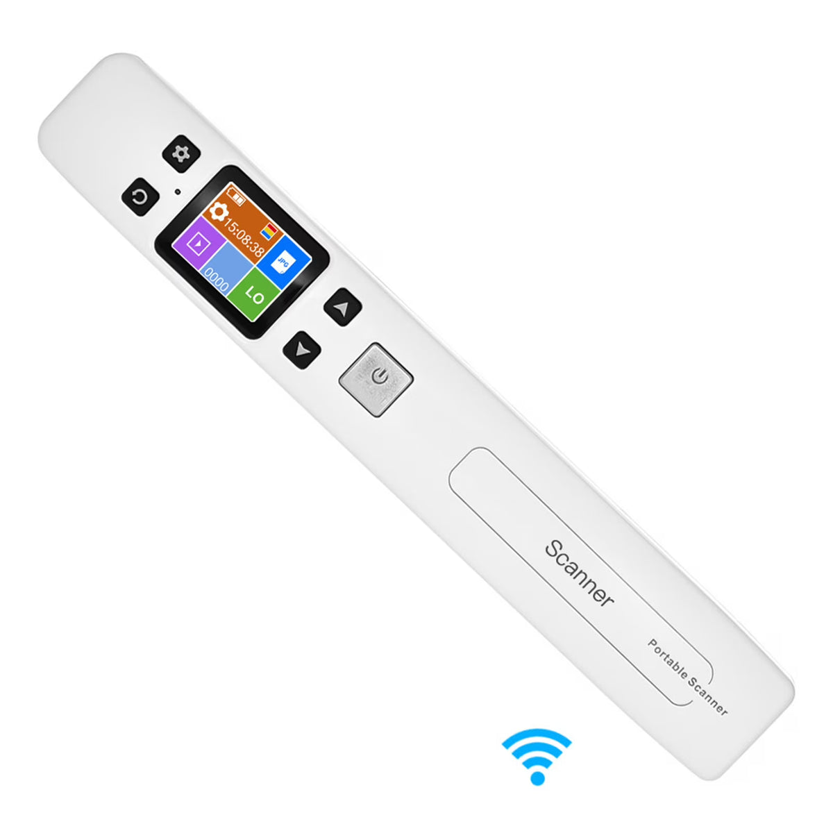 Portable Wand Document Scanner A4 Size 1050DPI LCD Display U47261