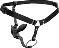 Cock Ring Harness with Silicone Anal Plug I112