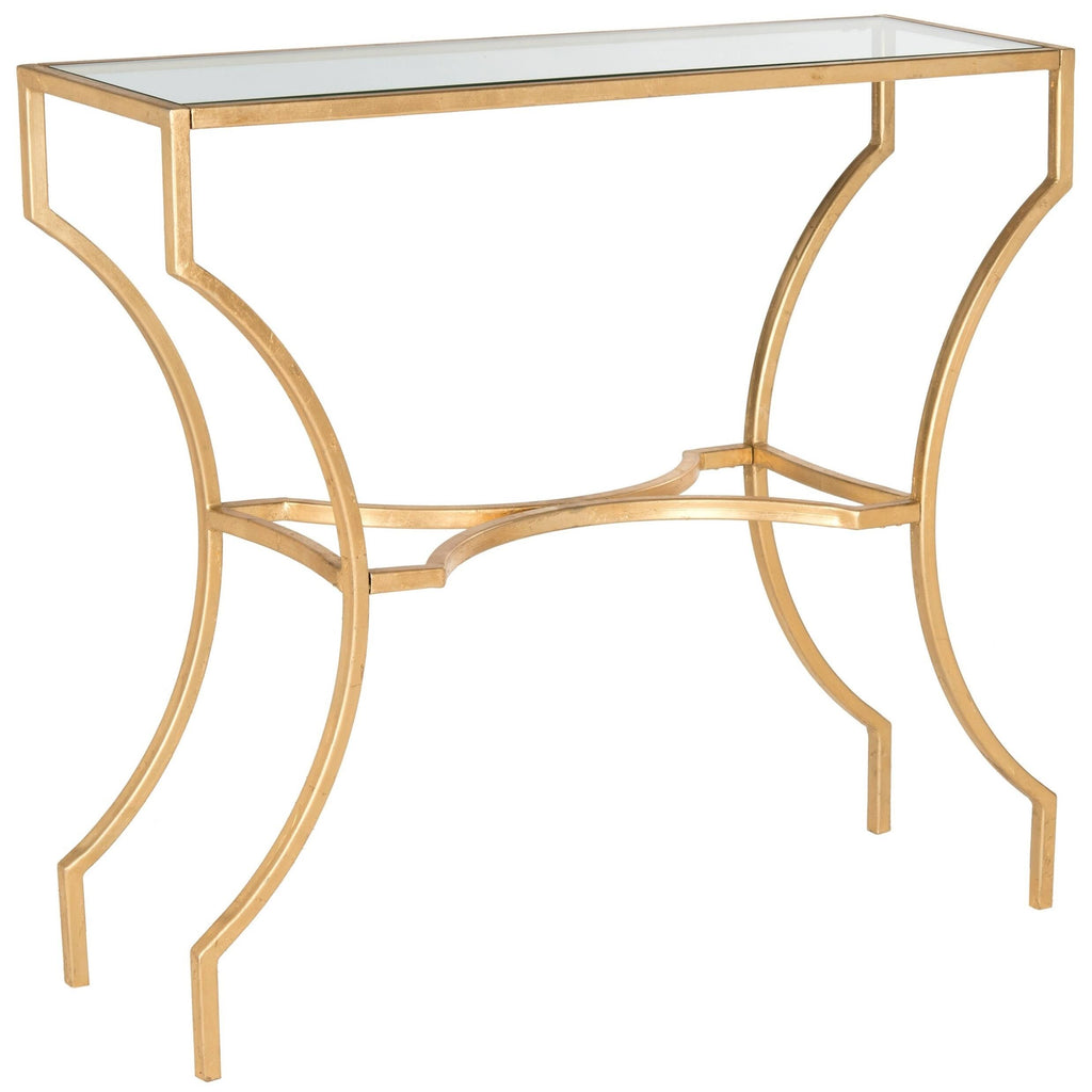 Gold/Glass Console K39059