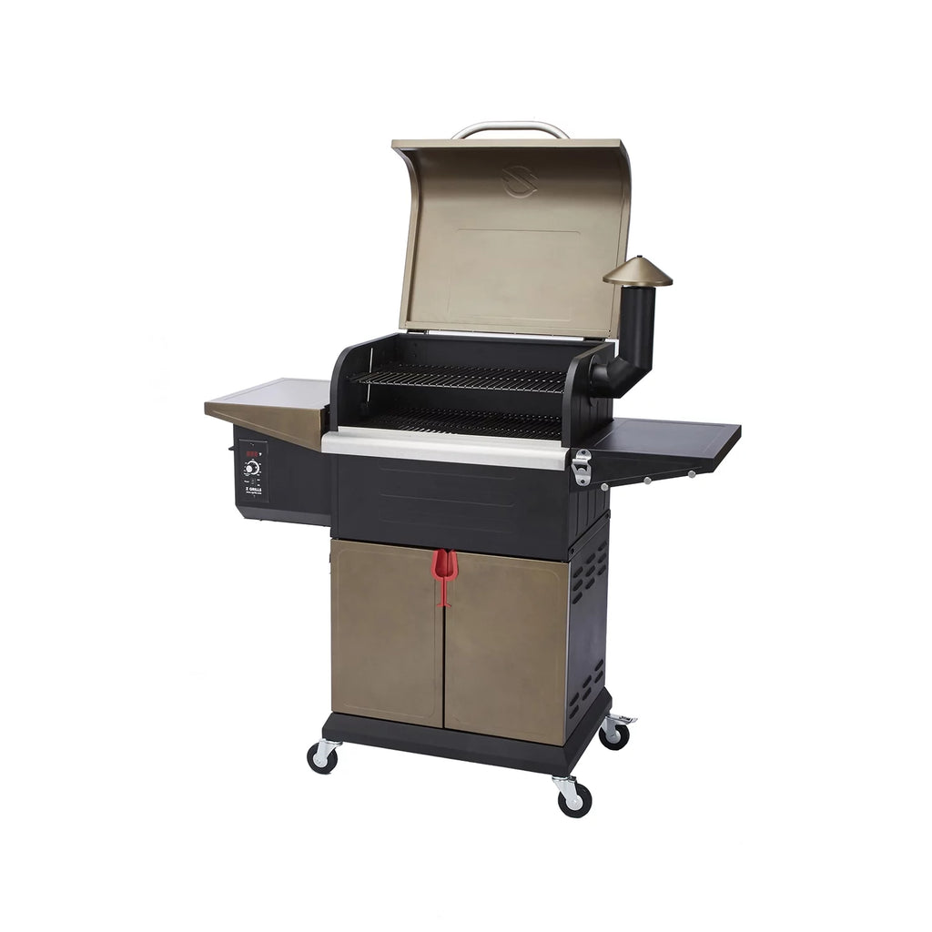 8 in 1 Pellet Grill Smoker with Digital Temp Control F65183